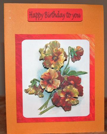Warmth with Pansy's by Susan Wellhausen