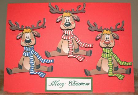 3D Reindeer Print And Cut by Susan Wellhausen