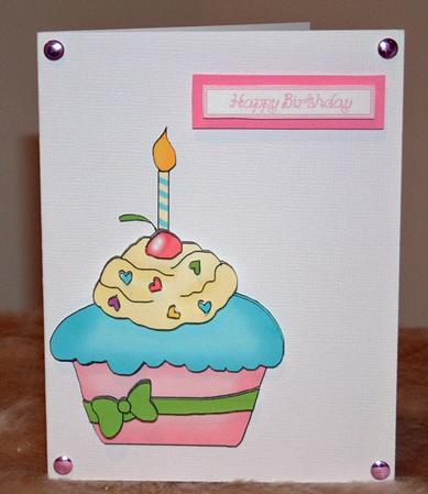 Cupcake Tent Card Sheet 2 by Susan Wellhausen