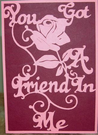 Paper Magic Frame You Got a Friend in Me by Susan Wellhausen