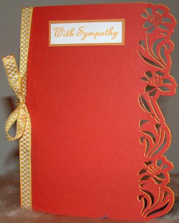 Border Edge Card 25 by Susan Wellhausen