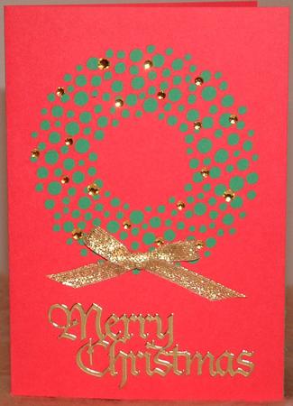 Christmas Wreath Craft Robo File by Susan Wellhausen