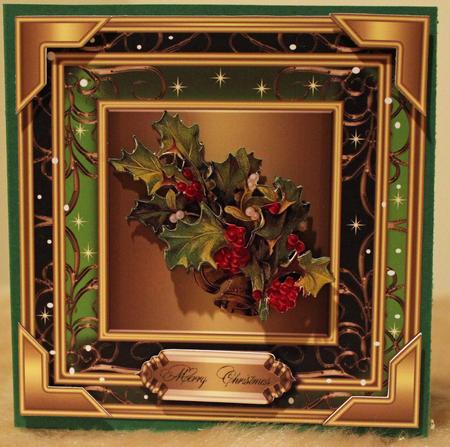 Inside the Frames Blank Christmas Topper 6 by Susan Wellhausen