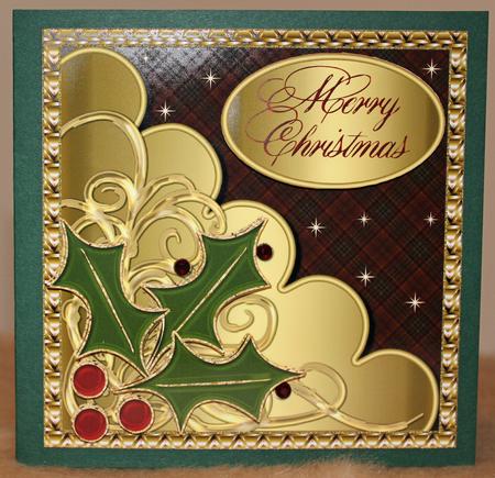 Christmas Topper with Scalloped Layer 3 by Susan Wellhausen