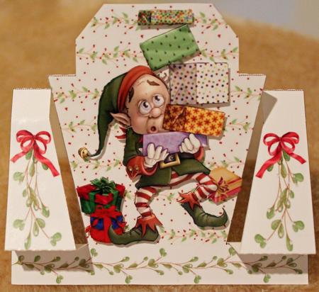 Christmas Elf Cameo by Susan Wellhausen