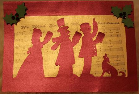 176 Christmas Carolers by Susan Wellhausen