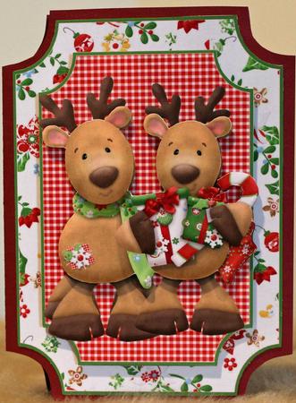 Deer Christmas Friends by Susan Wellhausen