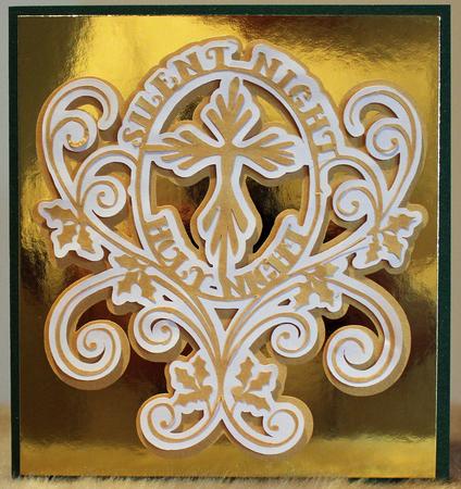 Layered Silent Night Topper by Susan Wellhausen
