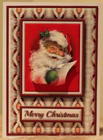 Santa Quick Card by Susan Wellhausen