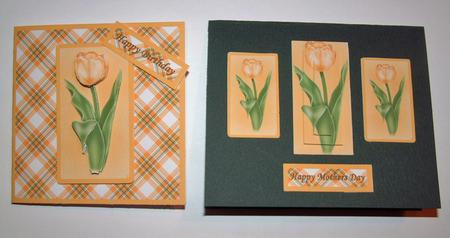 Yellow Tulip Quick Card by Susan Wellhausen