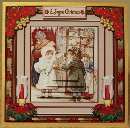 A Gift at Christmas 8 x 8ins Mini Kit by Susan Wellhausen