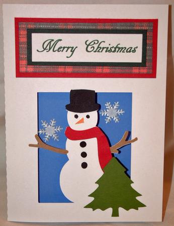 Snowman Card by Susan Wellhausen