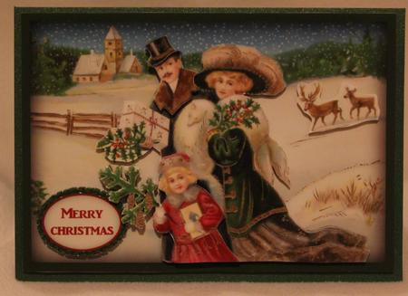 Vintage Christmas Family Sbs by Susan Wellhausen