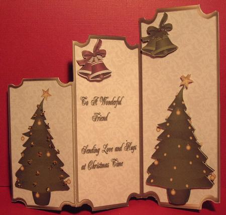Tri Fold Christmas by Susan Wellhausen