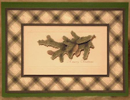 A Merry Christmas Quick Card by Susan Wellhausen