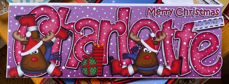 Xmas Charlotte Rudolph Large Dl & 3D Decoupage by Susan Winter