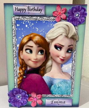 Ana & Elsa Princesses by Susan Winter