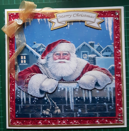 Santa Claus - 8x8 Mini Kit by Susan Heanes