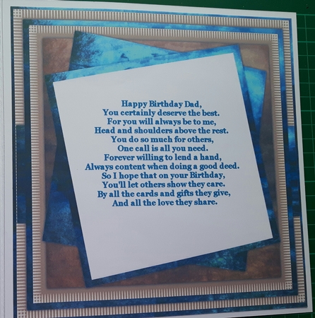 Mr. Fix It  Male Card Mini Kit by Susan Heanes