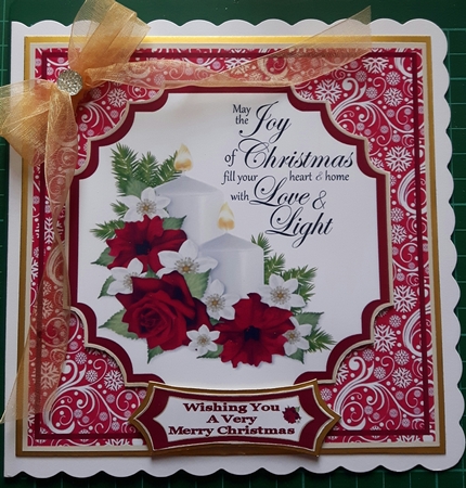 May The Joy Of Christmas - 8x8 Mini Kit by Susan Heanes