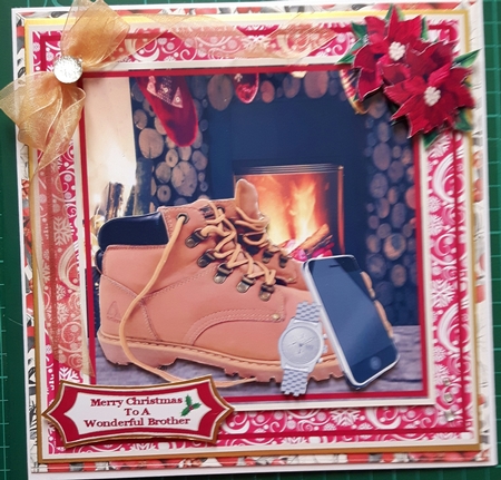 Christmas Gifts For Him - 8x8 Mini Kit by Susan Heanes