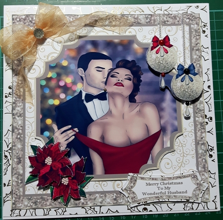 Romance At Christmas - 8x8 Mini Kit by Susan Heanes