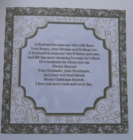 Romance At Christmas - 8x8 Mini Kit by Susan Heanes