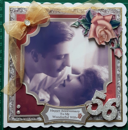 Romantic Vintage Couple - 7x7 Mini Kit by Susan Heanes