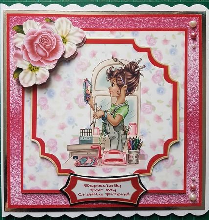 The Happy Crafter - 7x7 Mini Kit by Susan Heanes