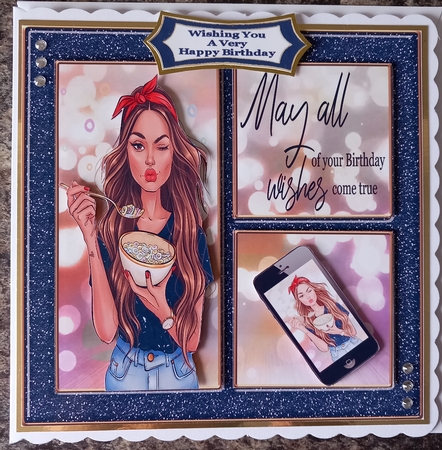 May All Your Birthday Wishes Come True - 8x8 Mini Kit by Susan Heanes
