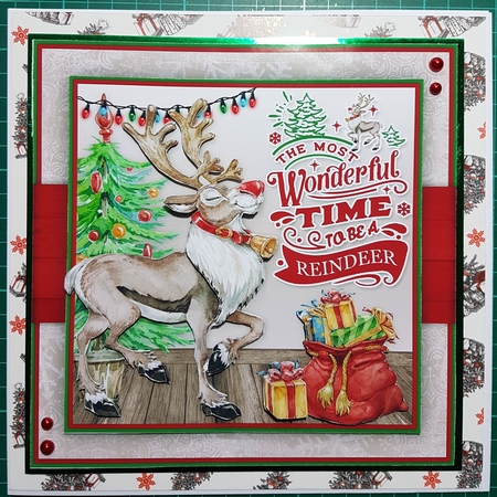 To Be A Reindeer Mini Kit by Susan Heanes