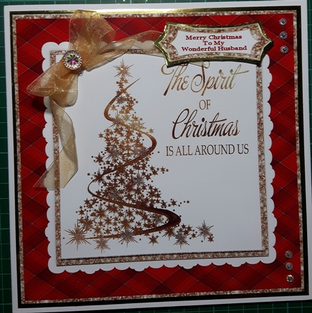 The Spirit Of Christmas Is All Around Us - Mini Kit by Susan Heanes