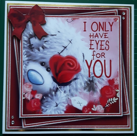 Teddy Bear Love Mini Kit #4   6 DIFFERENT MATCHING BOOKMARKS** by Susan Heanes