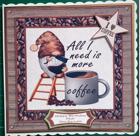 All I Need Is More Coffee! - Mini Kit by Susan Heanes