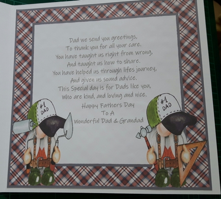 Hes The #1 Decorating Dad - Mini Kit by Susan Heanes