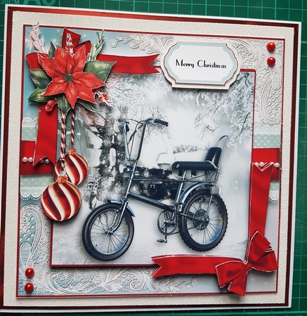 Christmas Memories Chopper Bike by Susan Heanes