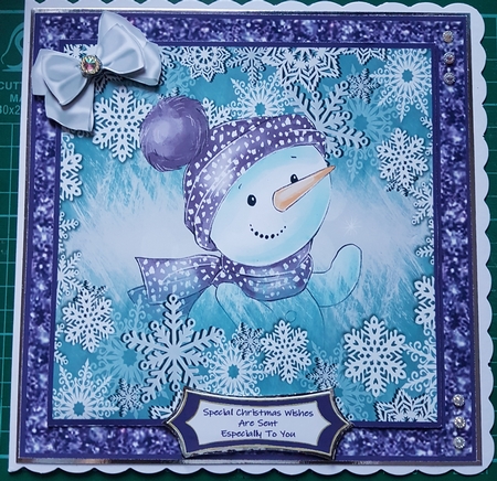 Snowman Christmas Wishes - Mini Kit by Susan Heanes