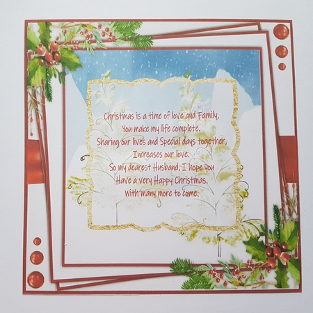 8x8 Mini Kit, This is as Merry as I Get by Susan Heanes