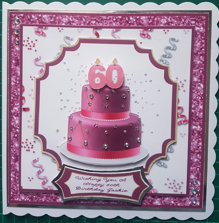 Special 60th Birthday Wishes - 7x7 Mini Kit by Susan Heanes
