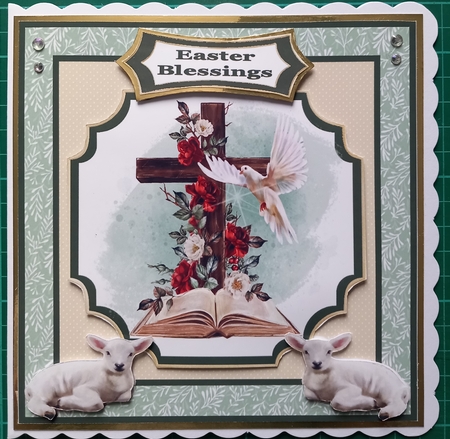 Easter Wishes To You 7x7 by Susan Heanes