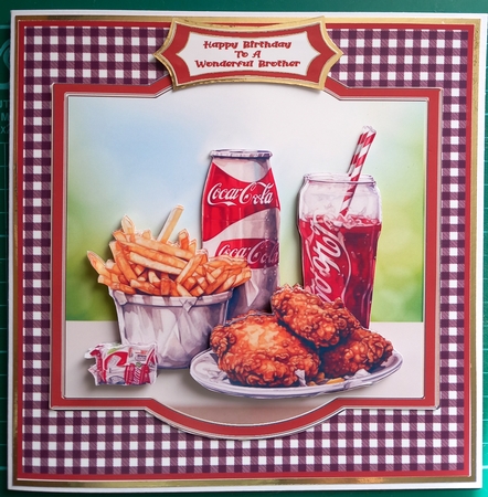 Takeaway Favourites, Chicken & Chips - Mini Kit by Susan Heanes
