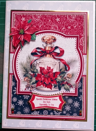 5x7 & 6x6 CHRISTMAS PERFUME by Susan Heanes