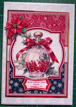 5x7 & 6x6 CHRISTMAS PERFUME by Susan Heanes