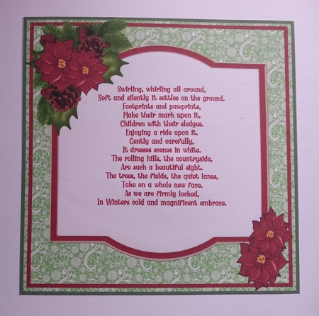 Christmas Robin On Holly - Mini Kit by Susan Heanes