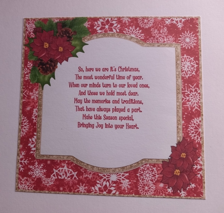 Christmas Golden Cupcake - Mini Kit by Susan Heanes