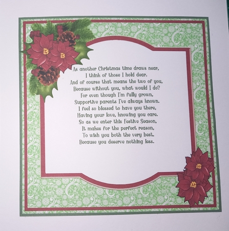 Christmas Robin, With Birdhouse - Mini Kit by Susan Heanes