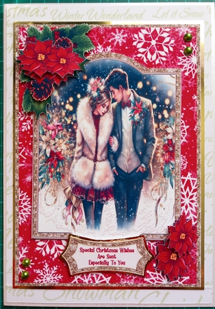 A Couples First Christmas - 5x7 by Susan Heanes