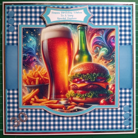 Lager, Burger & Fries - Mini Kit by Susan Heanes