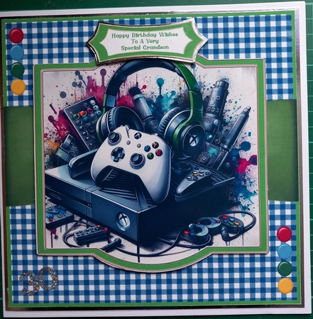 For A Birthday Gamer - Mini Kit by Susan Heanes