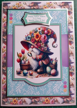 Easter Egg Hunting - 5x7 by Susan Heanes